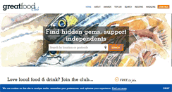 Desktop Screenshot of greatfoodclub.co.uk